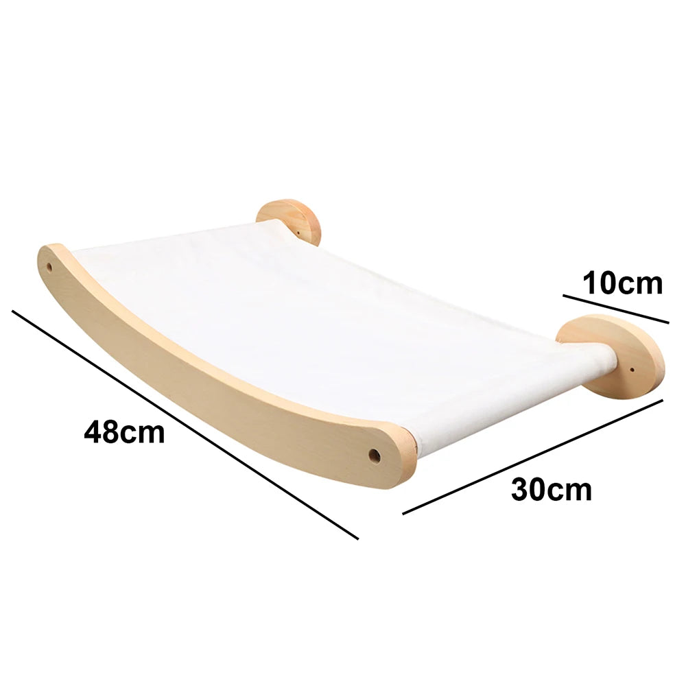 Cat Climbing Shelf Wall Mounted Four Step Stairway With Sisal Scratching Post For Cats Tree Perch Platform Jumping Furniture